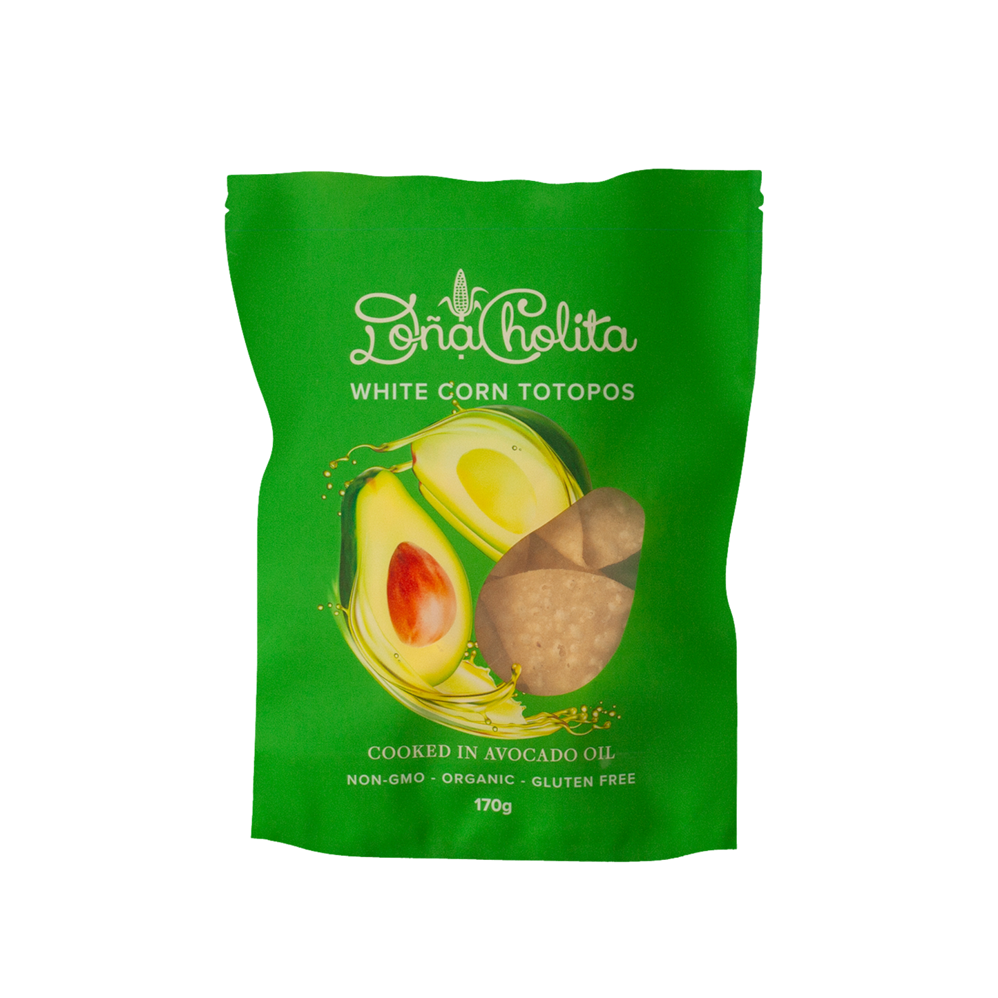 Avocado Oil Totopos (Organic Corn Chips)