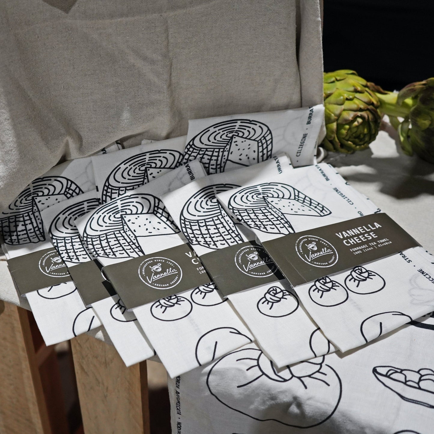 Formaggi Tea Towel