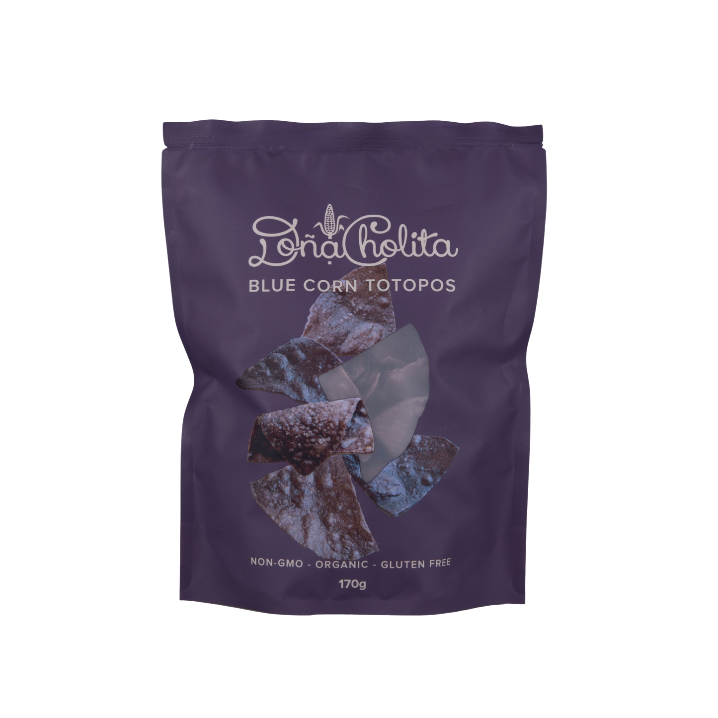 Blue Corn Totopos (Organic Corn Chips)