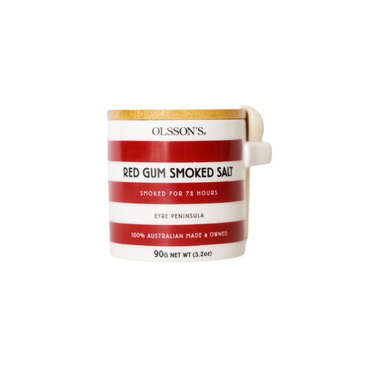 Red Gum Smoked Salt Stoneware Jar 90g